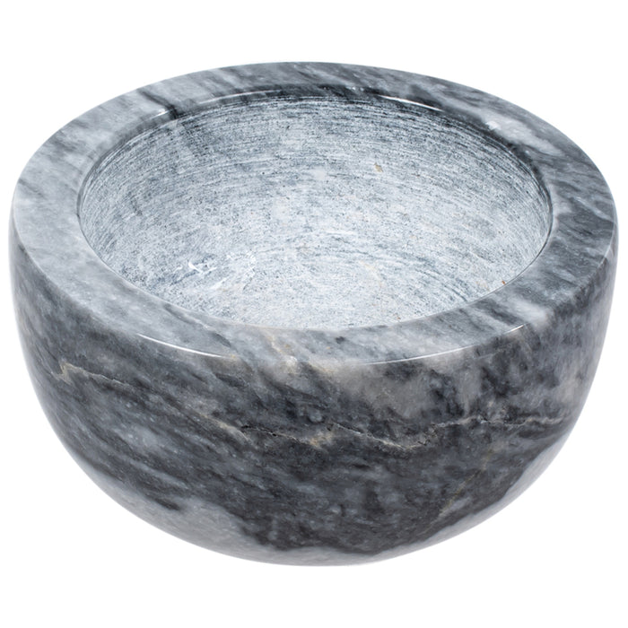 MORTAR MARBLE BLACK 12X6 CM BRIO