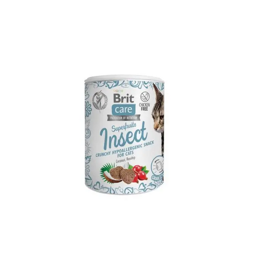 BRIT Care Cat Snack Superfruits Insect - cat treat - 100 g - DelicaciesDLK-PRZ<<<For the catDLK<<<ActionPL