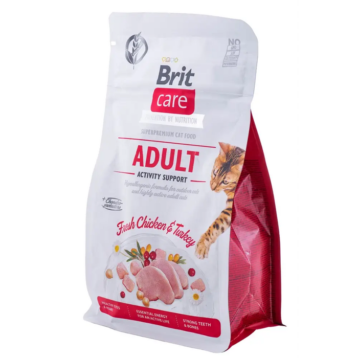 BRIT Care Grain Free Activity Support Adult - dry cat food - 400 g - Dry foodDLK-KAS<<<For the catDLK<<<ActionPL
