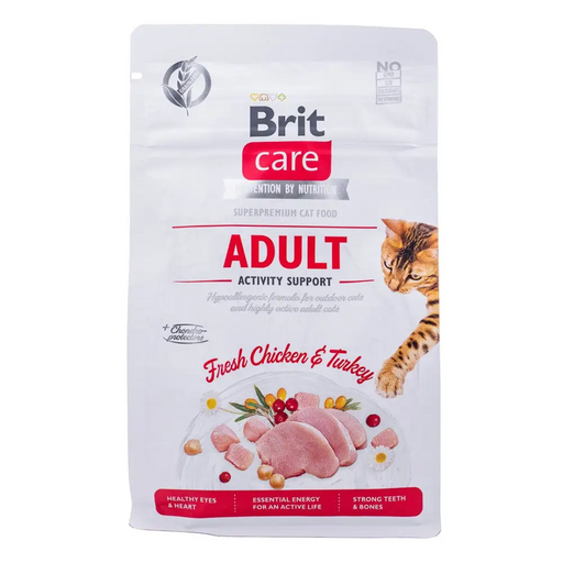 BRIT Care Grain Free Activity Support Adult - dry cat food - 400 g - Dry foodDLK-KAS<<<For the catDLK<<<ActionPL