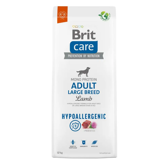 BRIT Care Hypoallergenic Adult Large Breed Lamb - dry dog food - 12 kg - Dry foodDLP-KAS<<<For the dogDLP<<<ActionPL