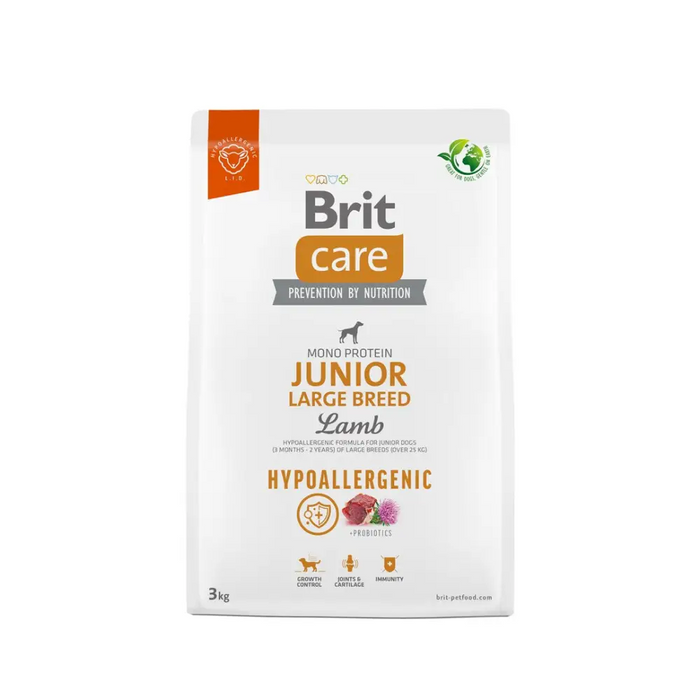 BRIT Care Hypoallergenic Junior Large Breed Lamb - dry dog food - 3 kg - Dry foodDLP-KAS<<<For the dogDLP<<<ActionPL