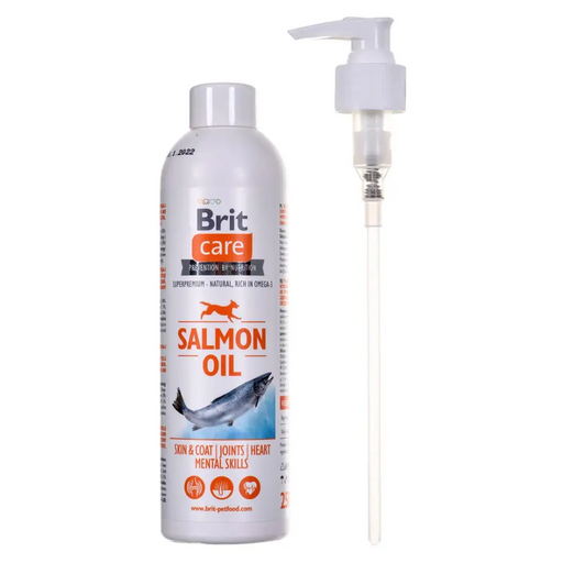 BRIT Care Salmon Oil - 250 ml - Supplements and medicinal preparationsDLP-SPL<<<For the dogDLP<<<ActionPL