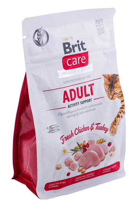 BRIT Care Grain Free Activity Support Adult - dry cat food - 400 g