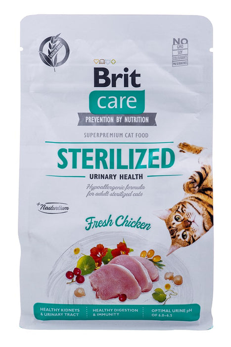 BRIT Care Grain-Free Sterilized Urinary - dry cat food - 400 g