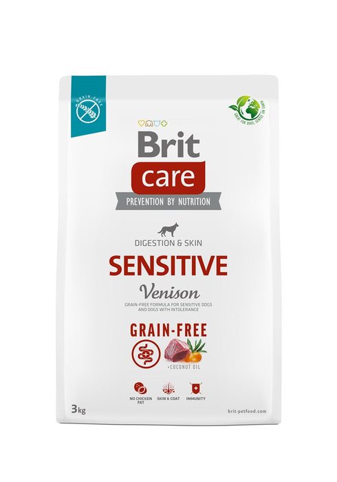 BRIT Care Grain-free Sensitive Venison 3kg dog