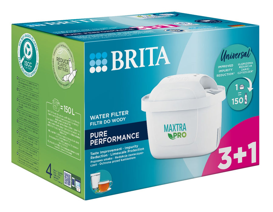 Brita MX+ Pro Pure Performance filter 3+1 pcs