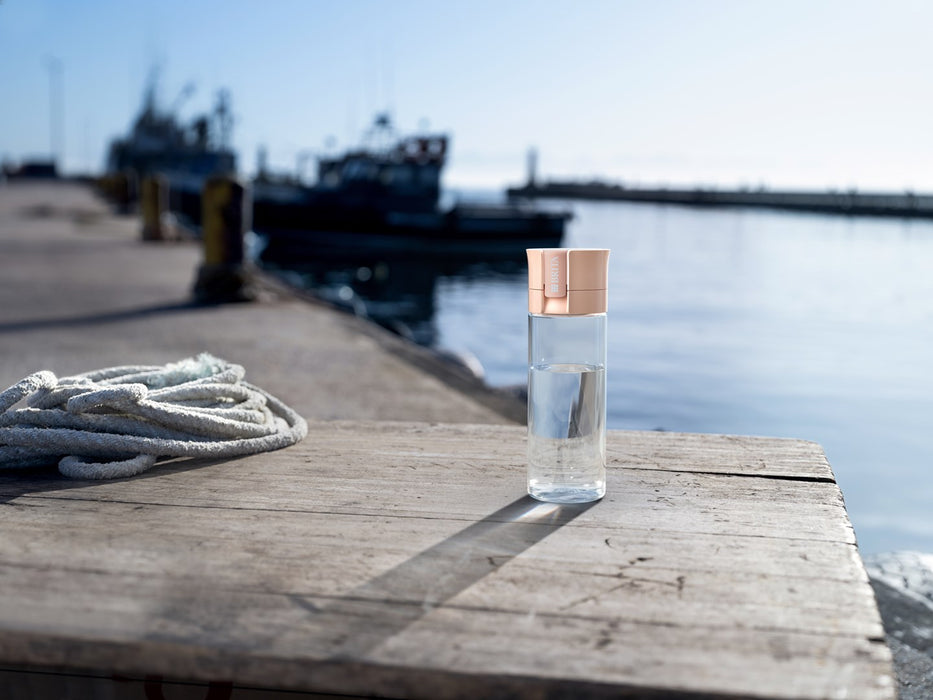 Brita Vital peach 2-disc filter bottle