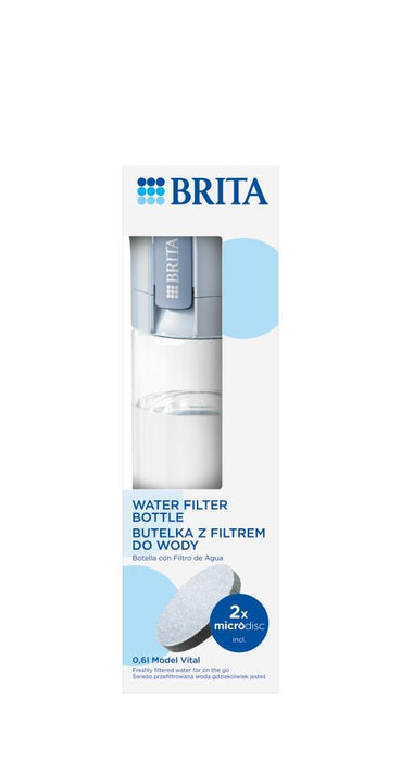 Brita Vital blue 2-disc filter bottle