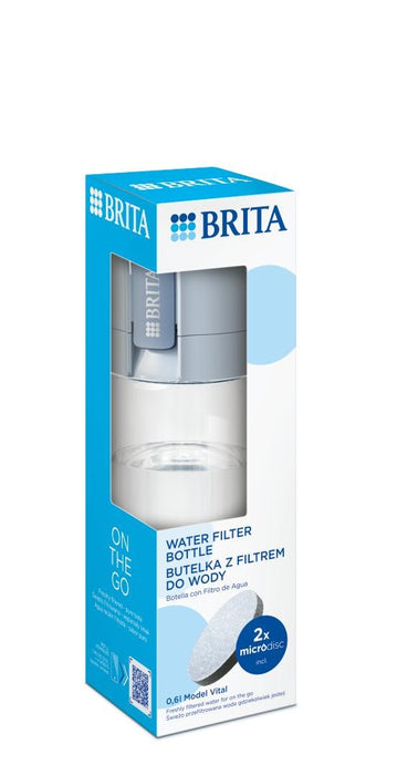 Brita Vital blue 2-disc filter bottle