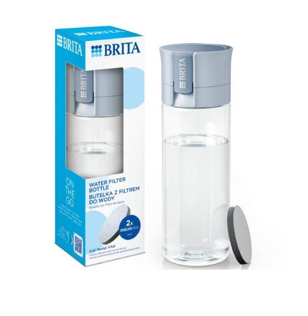 Brita Vital Filtering bottle 0.6 l Pastel blue