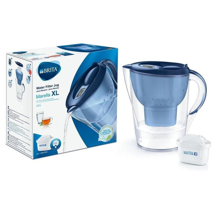 Filter jug Brita MARELLA XL MEMO 3.5L- BLUE, 3.5L