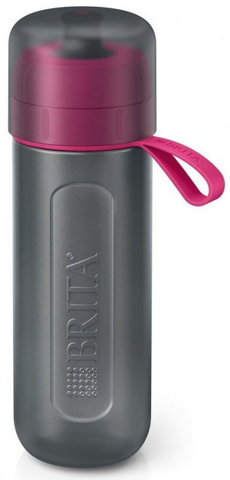Филтрираща бутилка за вода BRITA - Fill&Go Active, 0.6 l, розова