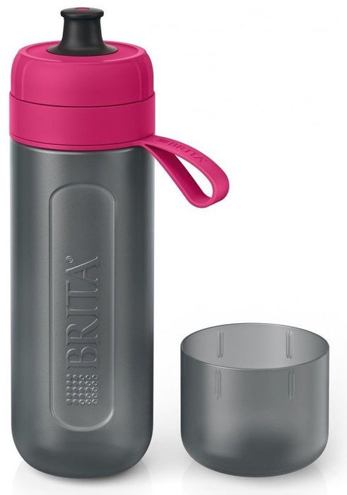 BRITA filtering water bottle - Fill&Go Active, 0.6 l, pink