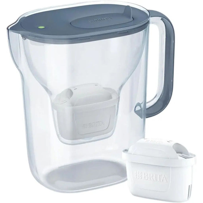 BRITA Style ESSENTIAL XL Water Filter Jug (Dark Blue) + 3 x MX Pro Pure Performance Filters