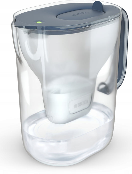 BRITA Style ESSENTIAL XL Water Filter Jug (Dark Blue) + 3 x MX Pro Pure Performance Filters