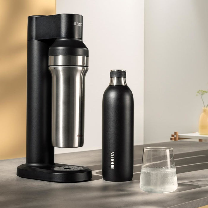 Brita sodaTRIO bottle (1 l; black)