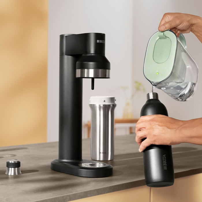 Brita sodaTRIO bottle (1 l; black)