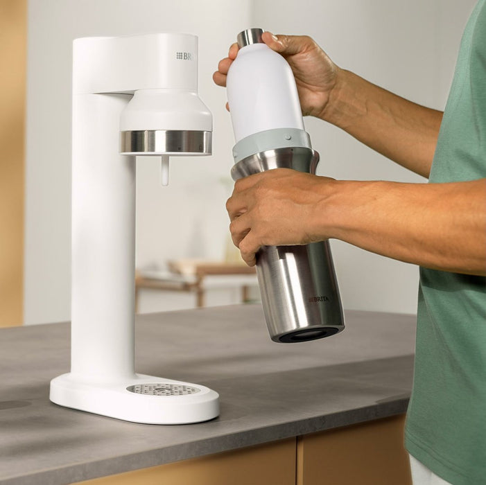 Brita sodaTRIO bottle (0.65 l; white)