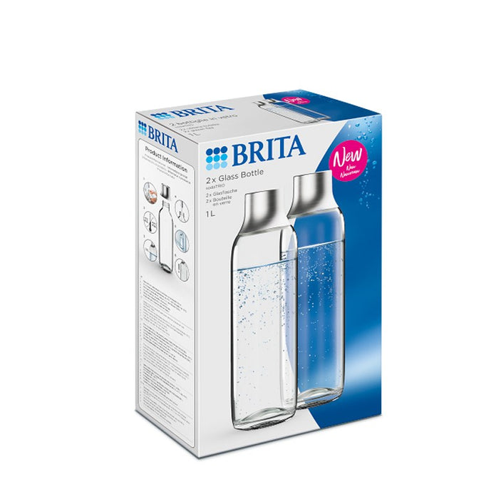 Brita sodaTRIO bottle (2 pcs., glass)