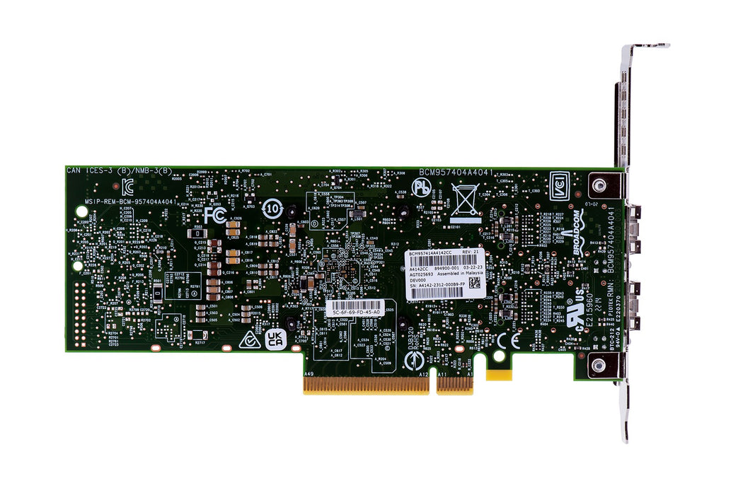 Broadcom Assy Top BCM957414A4142CC Cloud Internal 25000 Mbit/s