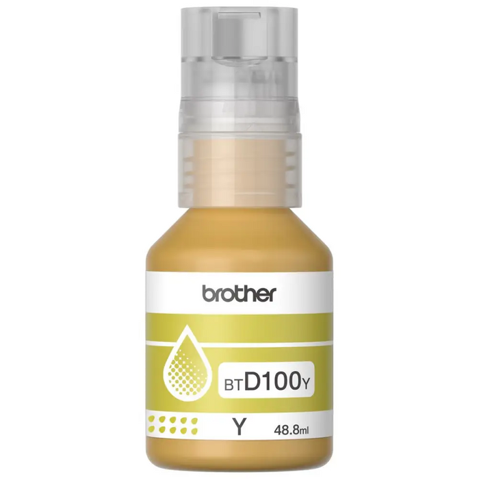 Brother BTD100Y printer ink refill Original - For Brother printers (without