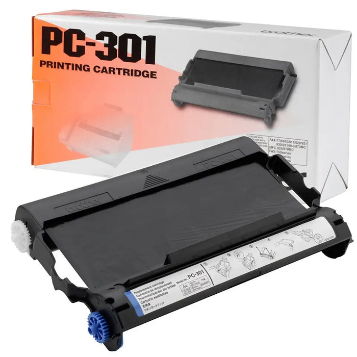 BROTHER PC-301 ribbon cassette black 235 pages 1-pack - Ленти за матричен принетр<<<Консумативи - Матричен