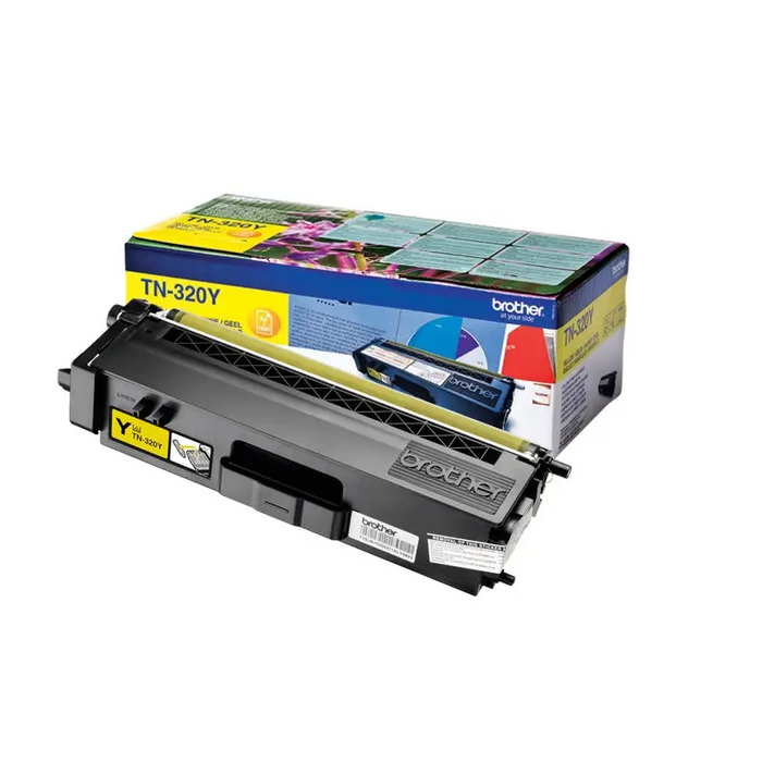 Brother TN-320Y Toner Cartridge Standard - Консумативи за лазерни устройства<<<BROTHER