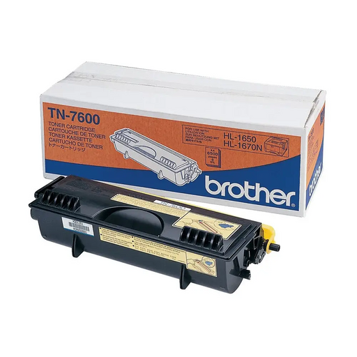 BROTHER TN-7600 toner cartridge black high capacity 6.000 pages 1-pack - Тонери<<<Консумативи - Лазер<<<Печат Сканиране