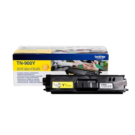 Brother TN-900Y Toner Cartridge Super High Yield - Консумативи за лазерни устройства<<<BROTHER
