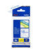 Brother TZe-243 Tape Blue on White Laminated 18mm 8m - Eco - Консумативи за етикетни принтери<<<BROTHER