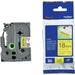 Brother TZe-S641 Tape Black on Yellow Strong Adhesive 18mm 8 m - Eco - Консумативи за етикетни принтери<<<BROTHER