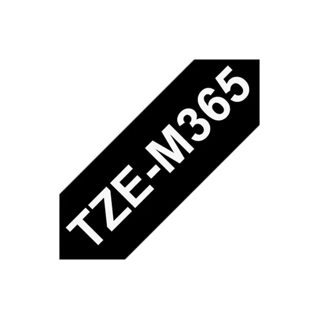 BROTHER TZeM365 tape white on blank black surface 36mm - Ленти и Етикети<<<Консумативи - Принтер за етикети<<<Печат