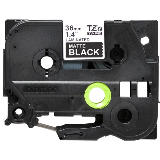 BROTHER TZeM365 tape white on blank black surface 36mm - Ленти и Етикети<<<Консумативи - Принтер за етикети<<<Печат