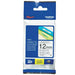 BROTHER TZEN231 12mm BLACK ON WHITE ADHESIVE TAPE NON LAMINATED - Ленти и Етикети<<<Консумативи - Принтер за