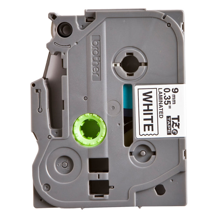 LAMINATED TAPE 9MM WHITE 8M BROTHER TZE-221