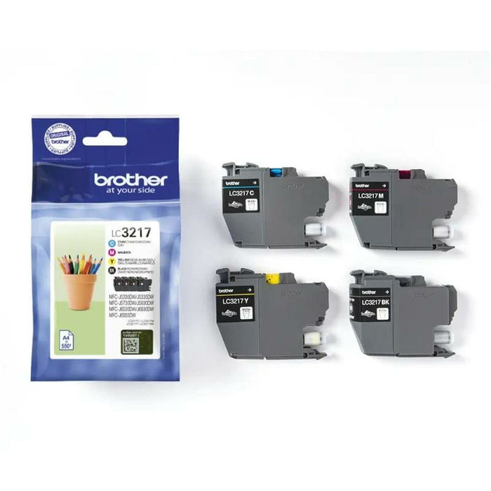 Original Ink Cartridge Brother LC3217VAL Multicolour