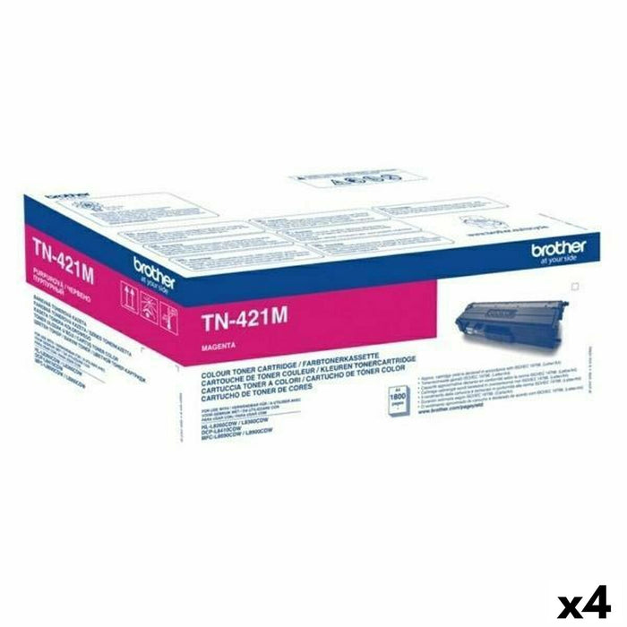 Toner Brother TN421M Magenta (4 Units)