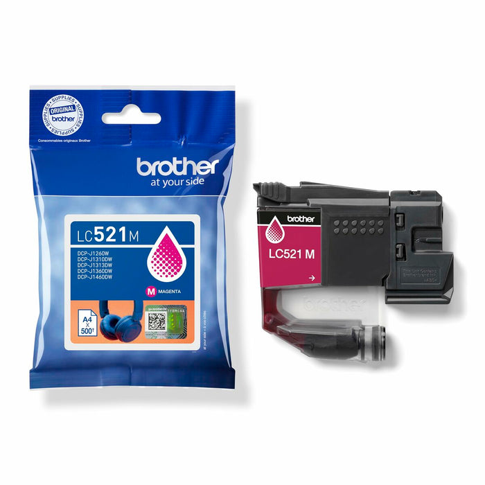 Original Ink Cartridge Brother LC521M Magenta