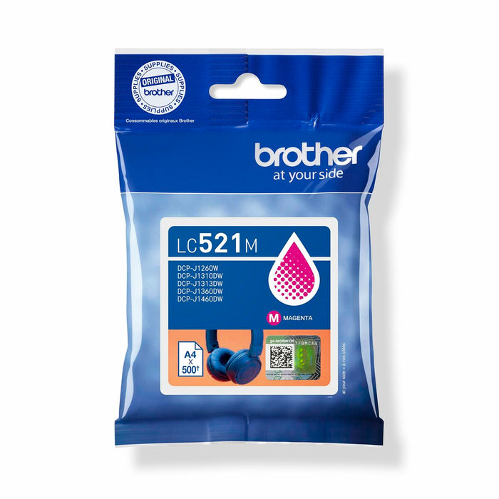 Original Ink Cartridge Brother LC521M Magenta