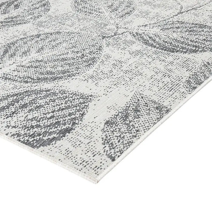 BRUSSELS CARPET 160X230 CM GRAY LEAVES CREAM - Килими<<<Килими<<<Мебели и