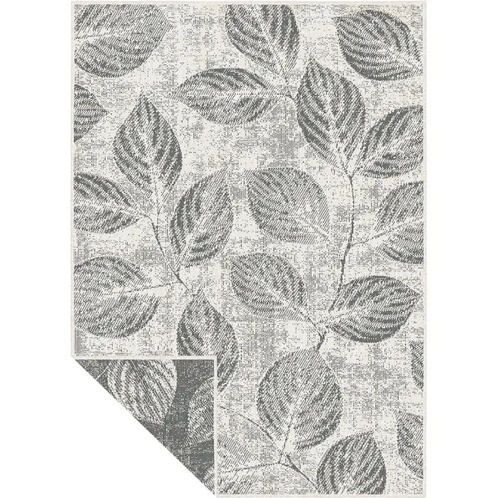 BRUSSELS CARPET 160X230 CM GRAY LEAVES CREAM - Килими<<<Килими<<<Мебели и