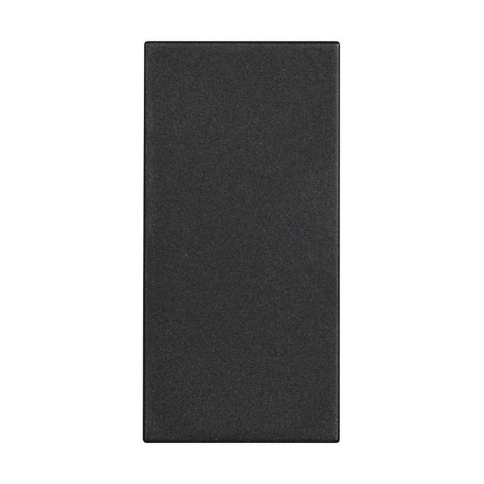 EMPTY MODULE 1 MOD. BLACK BTICINO CLASSIA