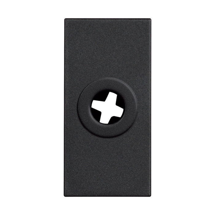 CABLE OUTLET 9.5MM 1 MOD. BLACK BTICINO CLASSIA