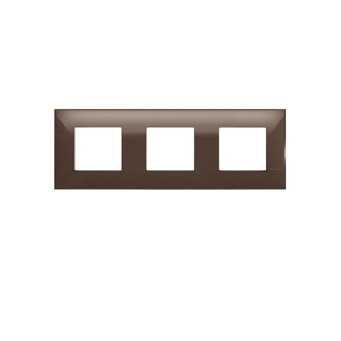 TRIPLE FRAME R4802M3MK CLASSIA LEGRAND - MOCHA