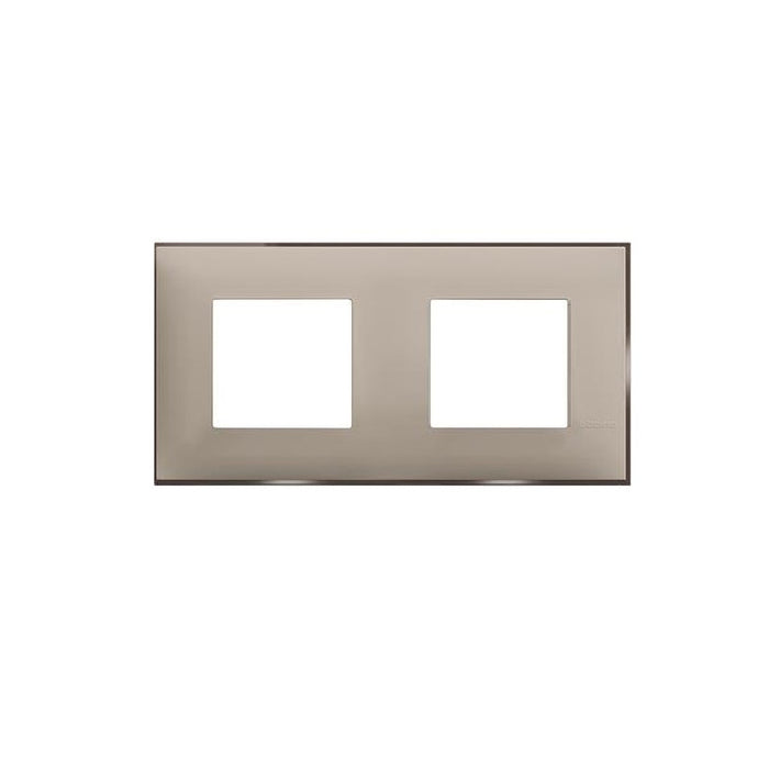 DOUBLE FRAME R4802M2CS CLASSIA LEGRAND - CREAM SATIN