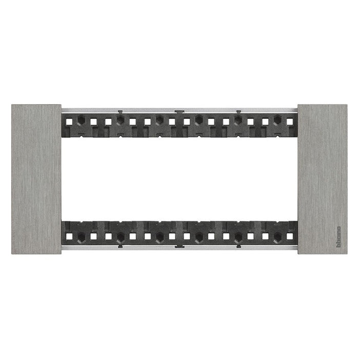 6-MODULE FRAME LN KA4806ZG LIVING NOW BITICINO - STEEL