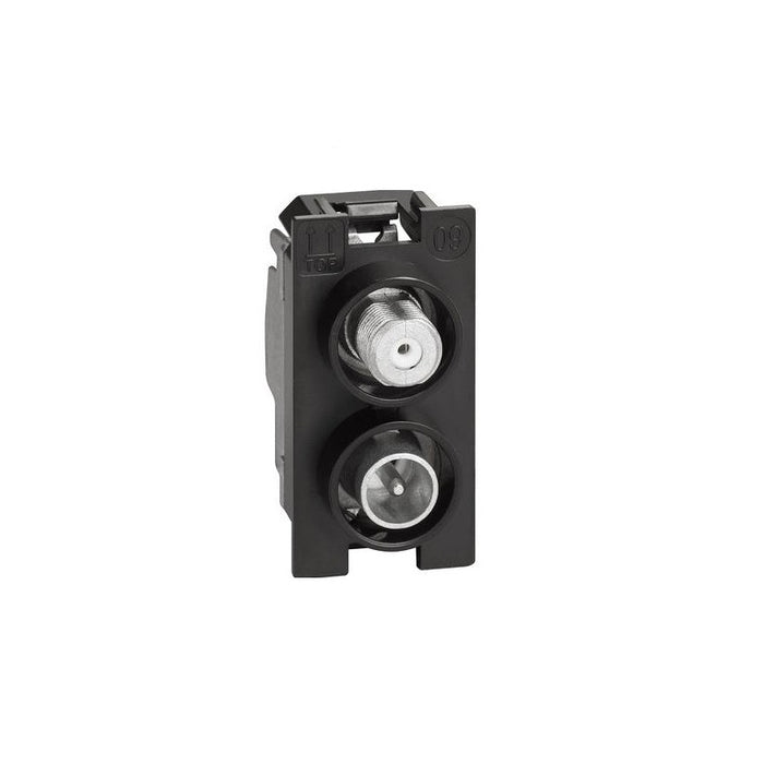 SINGLE MODULE TV SOCKET TV-SAT BITICINO