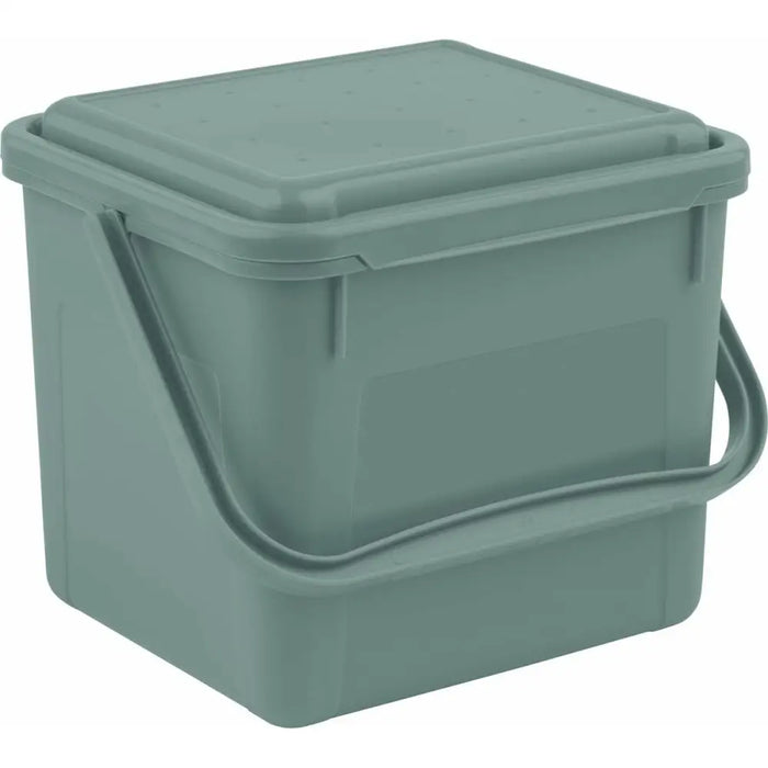 Bucket container Rotho Recycled plastic Green - Купички за храна и вода<<<Домашни Животни<<<Дом