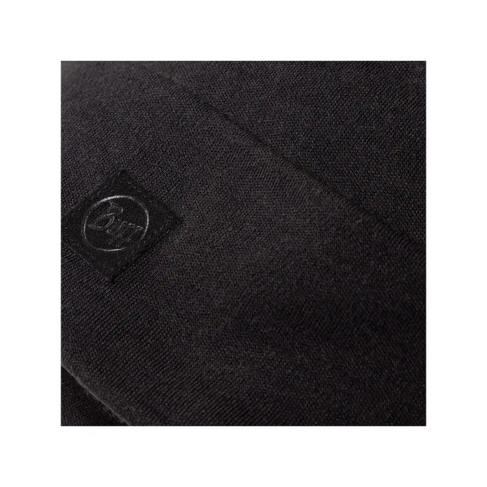 Buff Heavyweight Merino Wool Hat Loose Winter Cap - Black - HeadwearODM-NGL<<<Military clothingODM<<<ActionPL